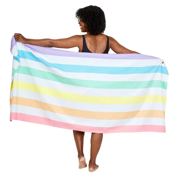 Toalla Playa Microfibra Dock & Bay XL Rainbow