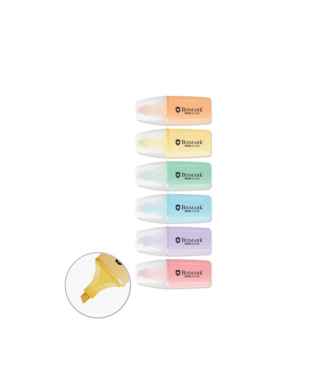 Pack 6 marcadores subrayadores Pastel