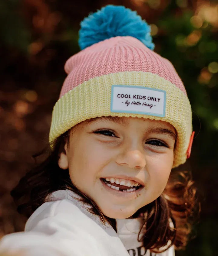 Gorro Pink Block Hello Hossy