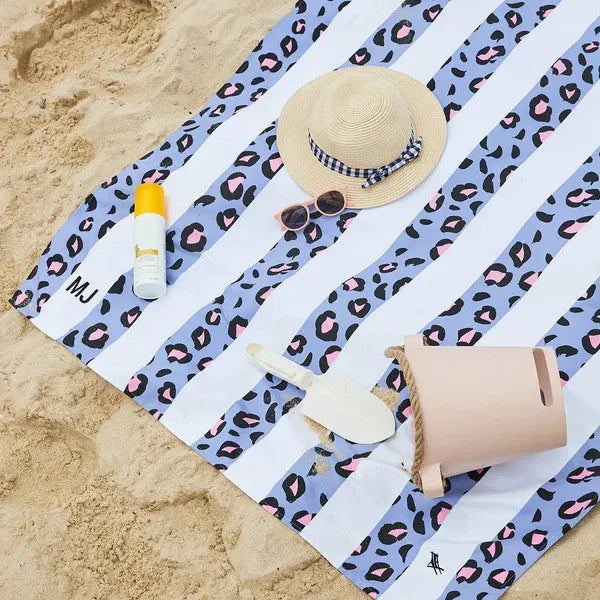 Toalla Playa Microfibra Dock & Bay Lively Leopard L