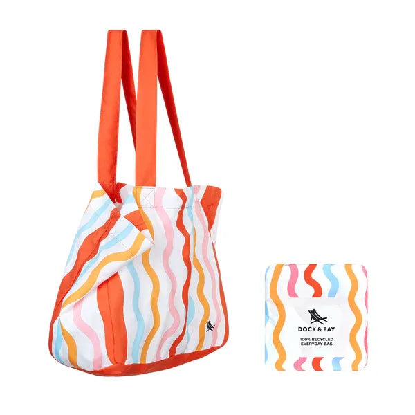 Tote Bag Grande Dock & Bay Squiggle