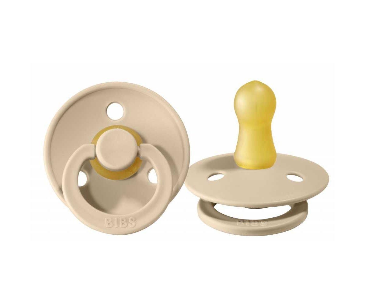 2 Chupetes BIBS Vanilla/Peach