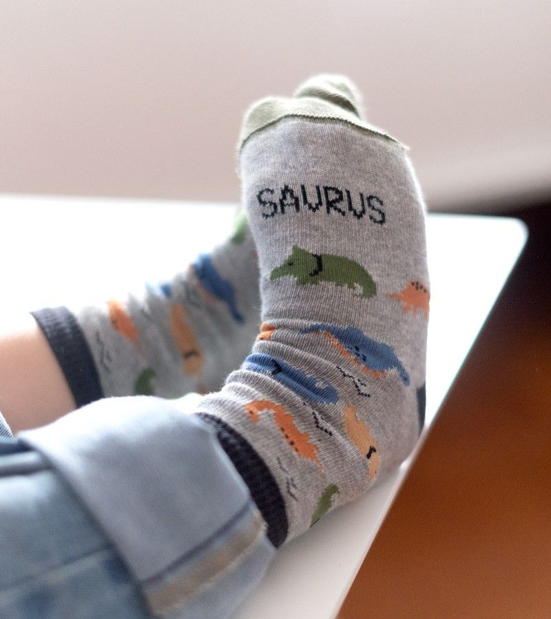 Mini Calcetines "Minisaurus"