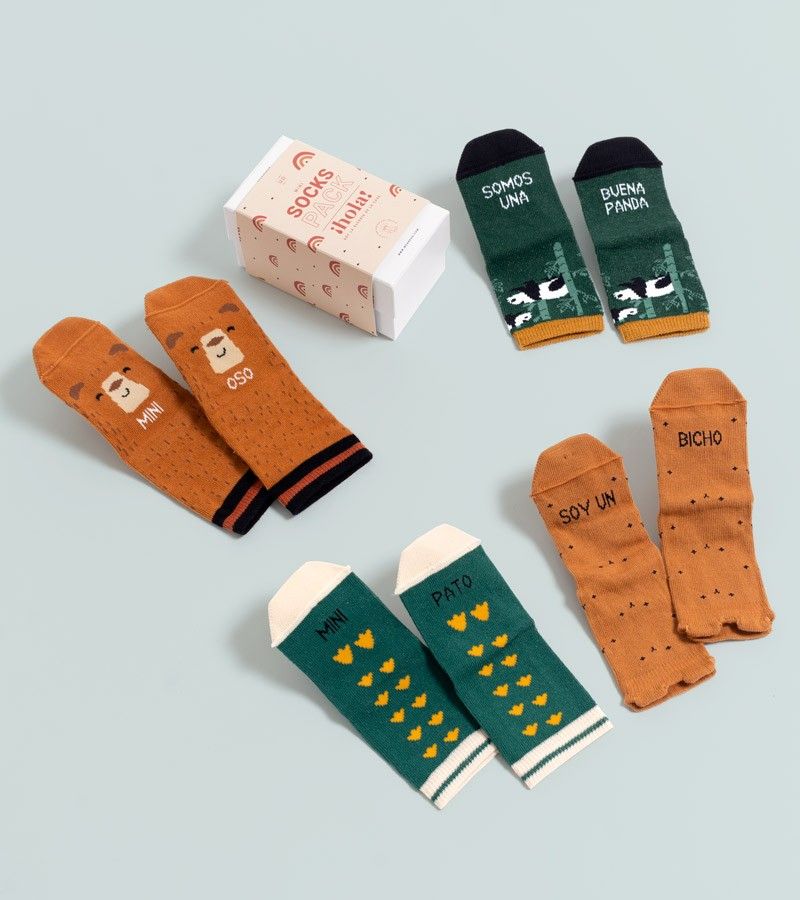 Pack Mini Calcetines "Animales"