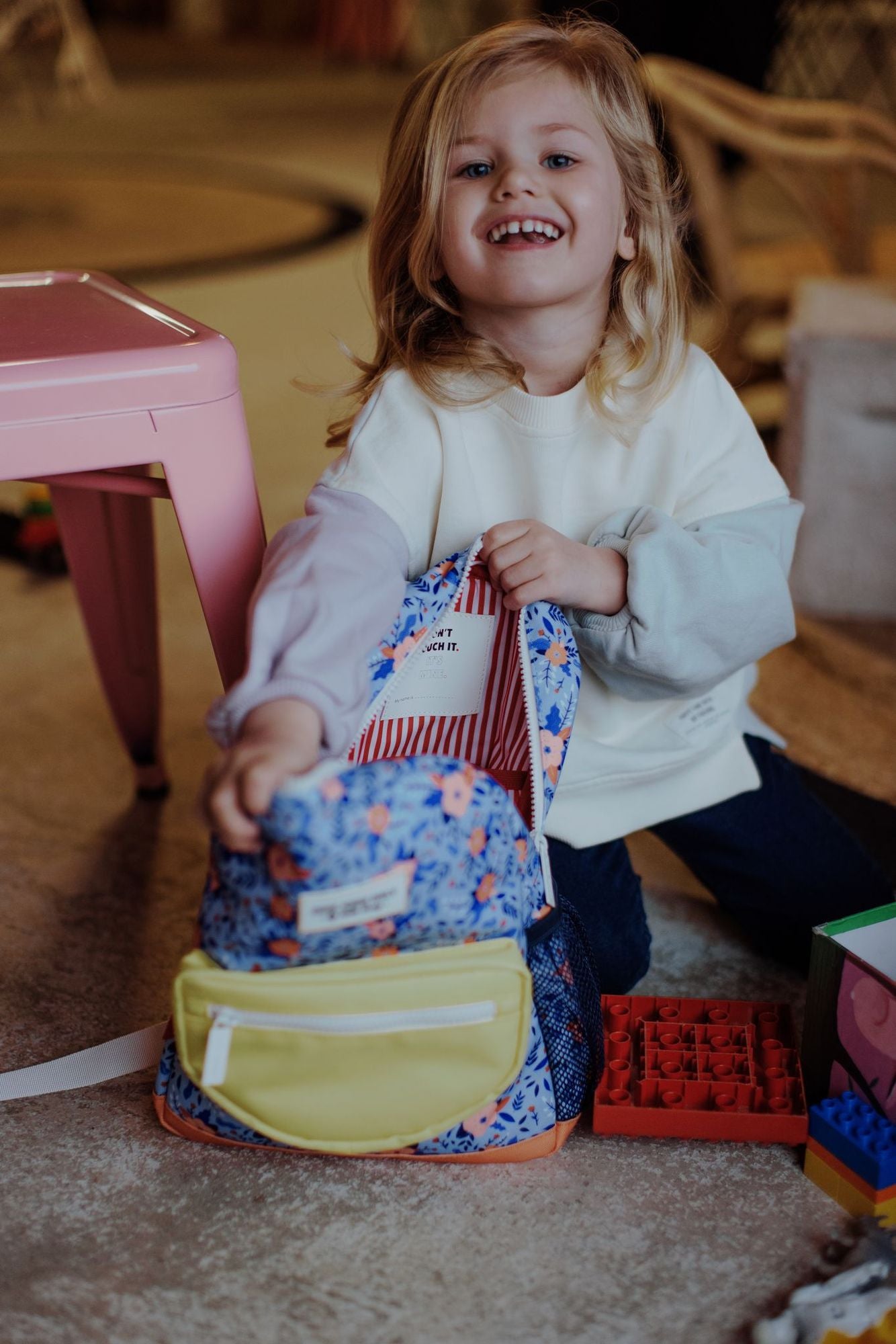 Mochila Infantil 2-5 años Champêtre Hello Hossy