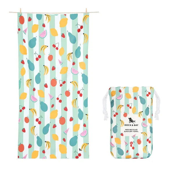 Toalla Playa Microfibra Dock & Bay L - Five a Day