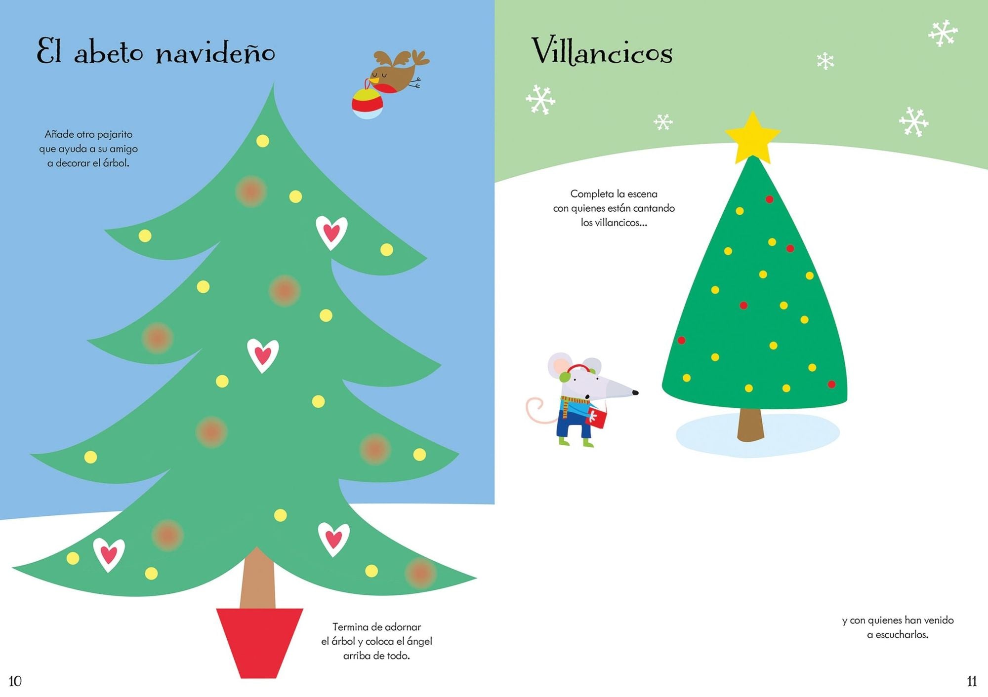 Libro Pegatinas Navidad