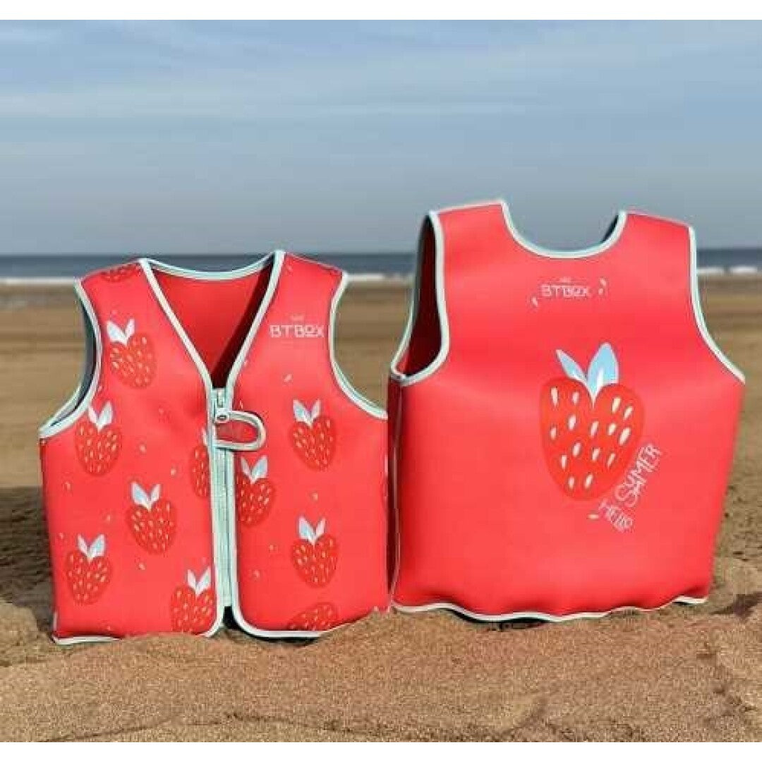 Chaleco Flotador Aprendizaje Fresas