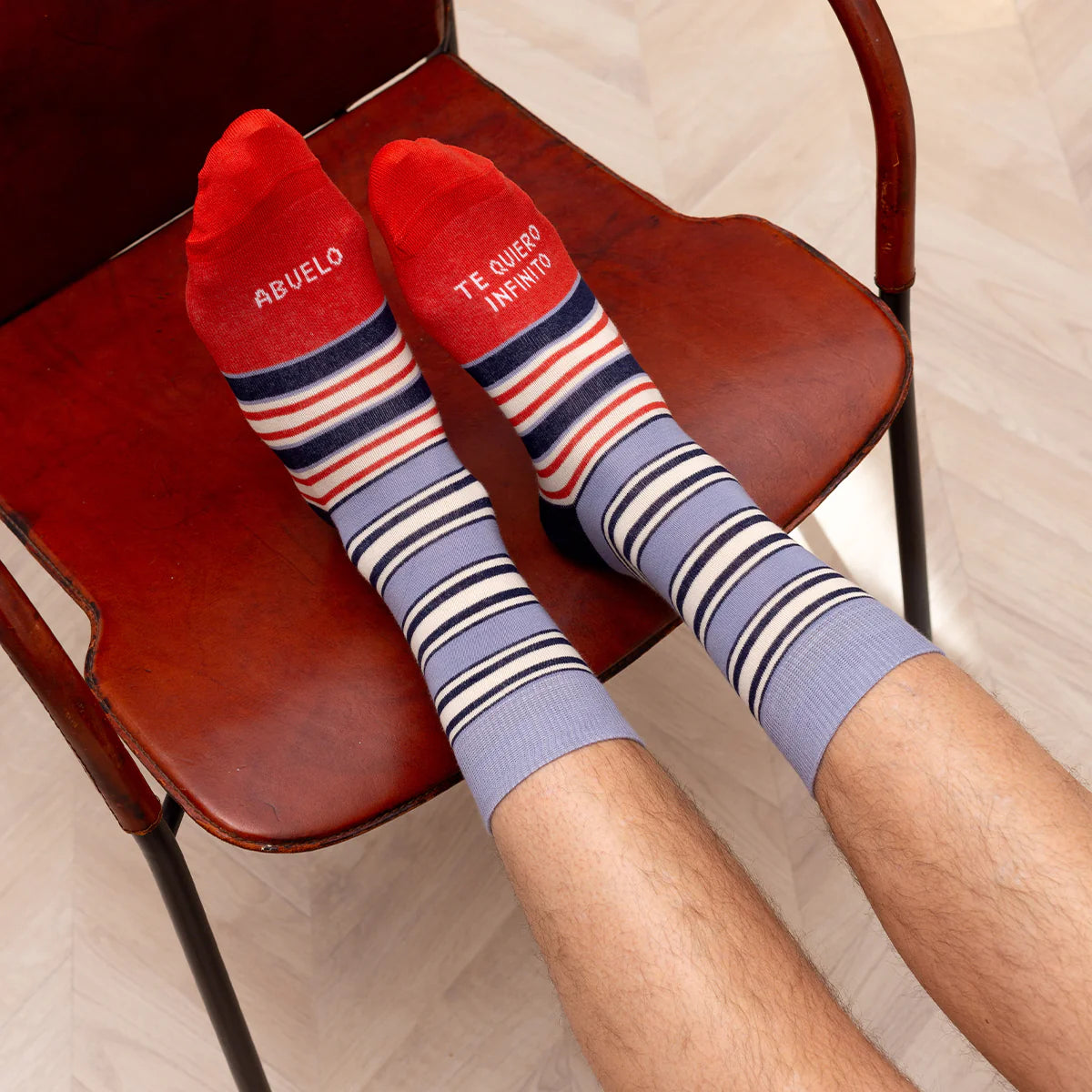 Calcetines "Abuelo, te quiero infinito"