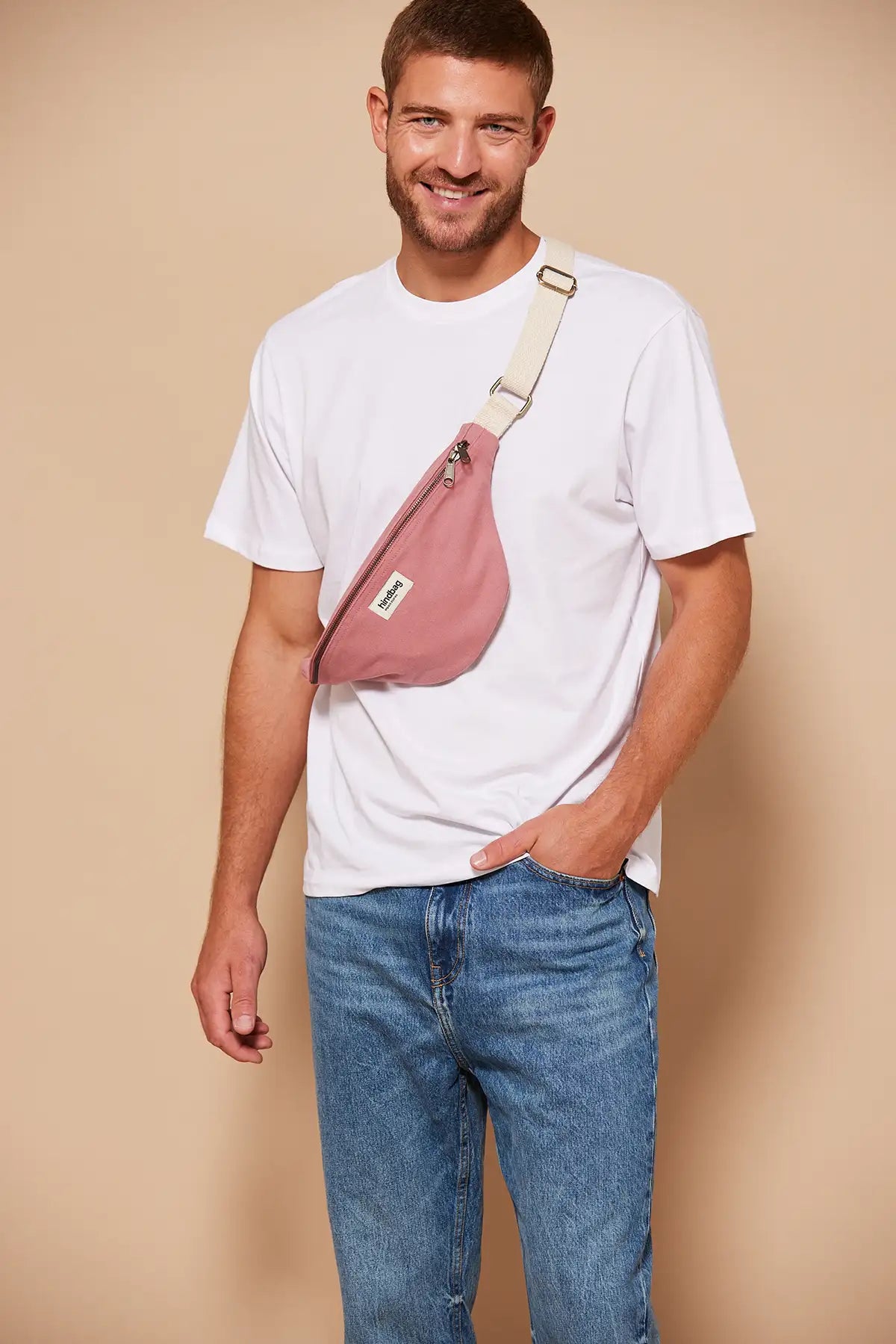 Bolso Riñonera Olivia Blush