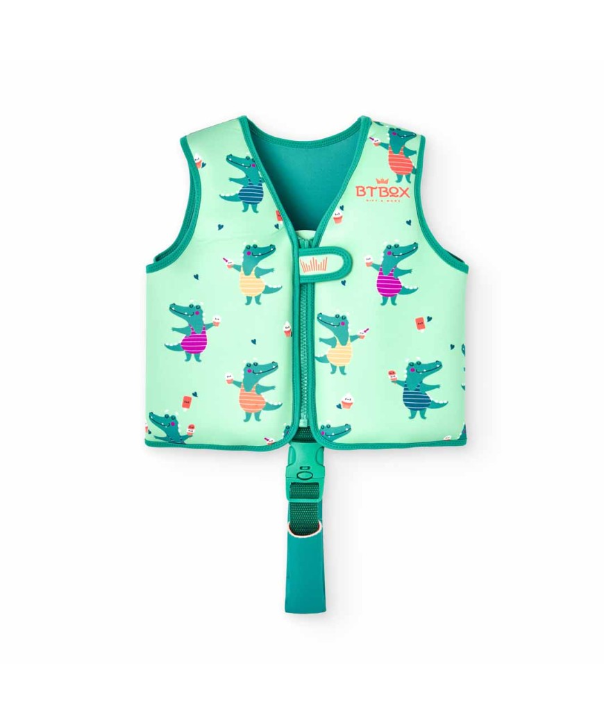 Chaleco Flotador Aprendizaje Cocodrilo