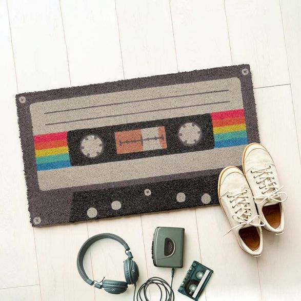 Felpudo Retro Cassette Fisura