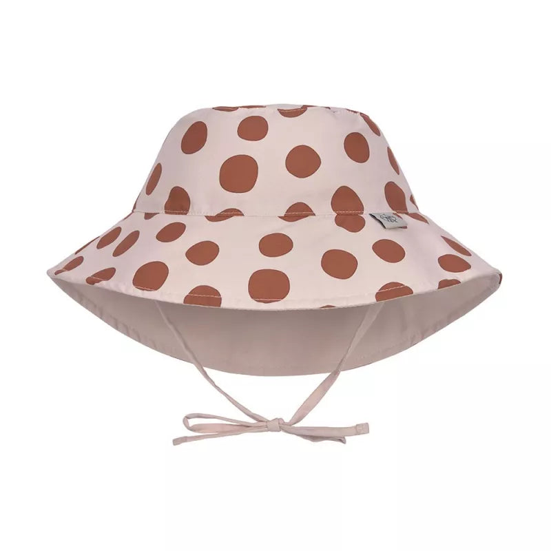 Gorro Playa Reversible Dots Pink Lässig