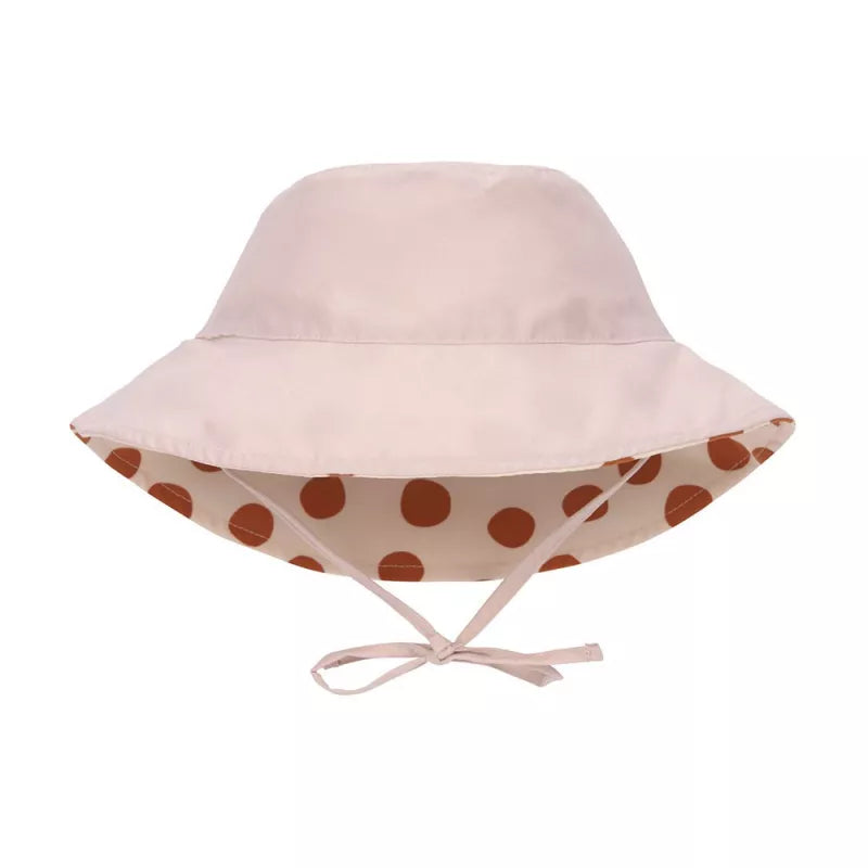 Gorro Playa Reversible Dots Pink Lässig