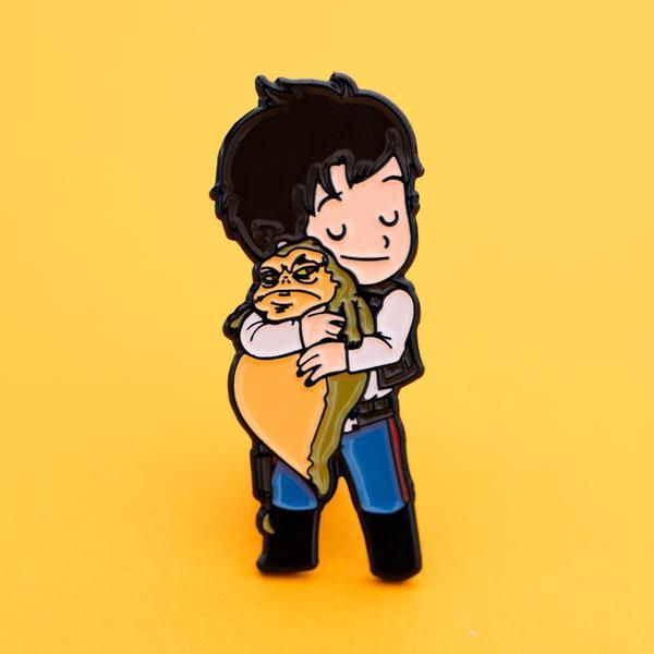 Han Solo & Jabba The Hutt - Pin