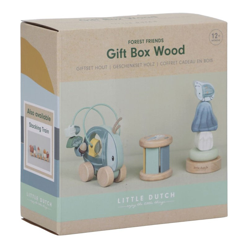 Pack Regalo Madera Forest Friends Little Dutch