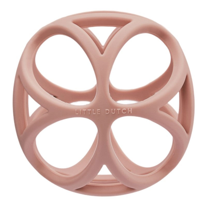 Pelota Sensorial Silicona Rosa Little Dutch