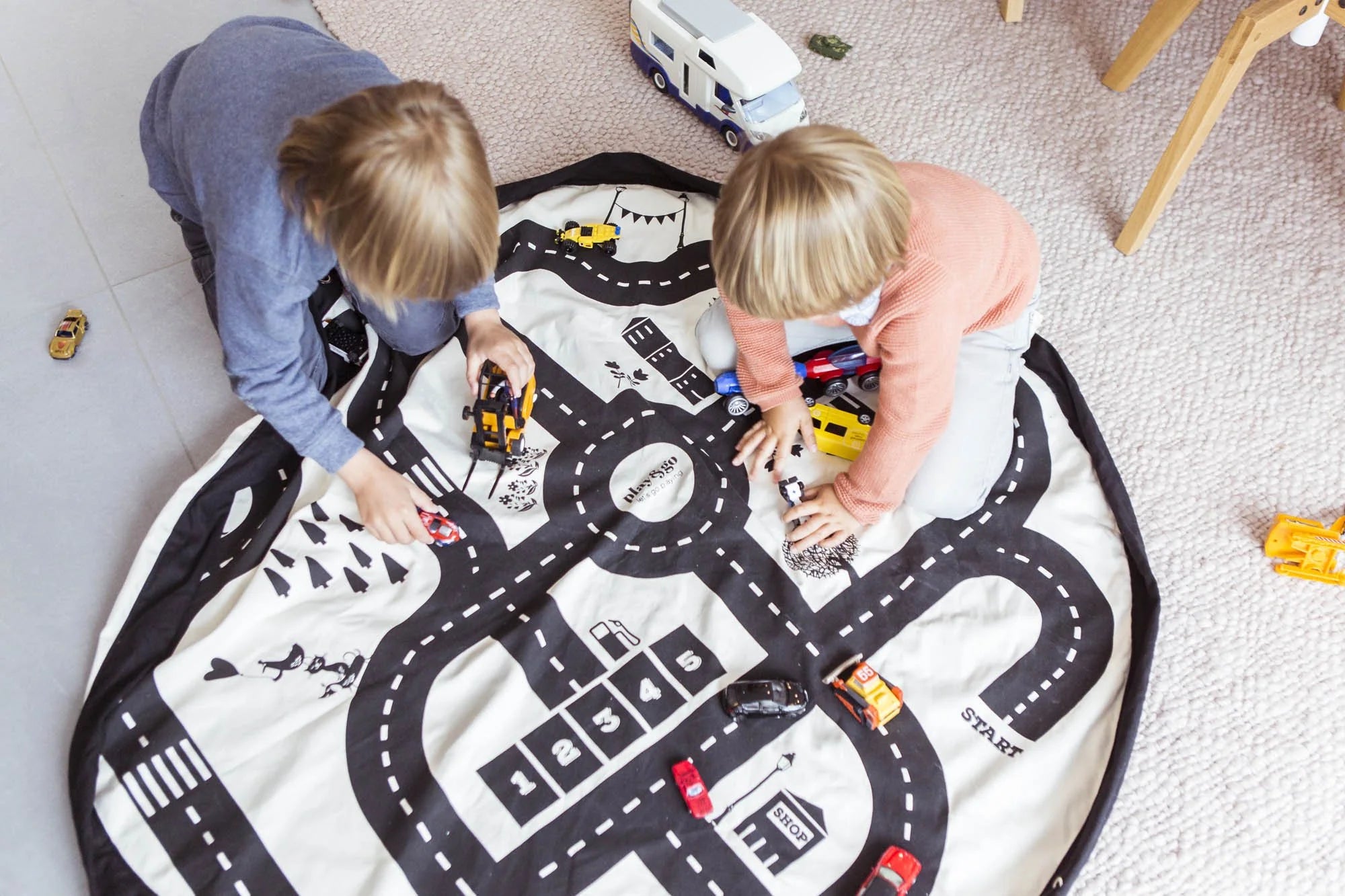 Saco Reversible Play & Go Roadmap