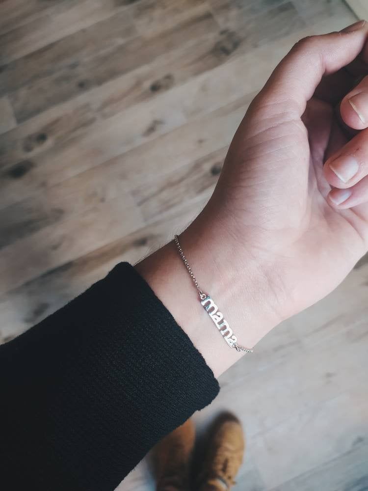 Pulsera MAMA Plata