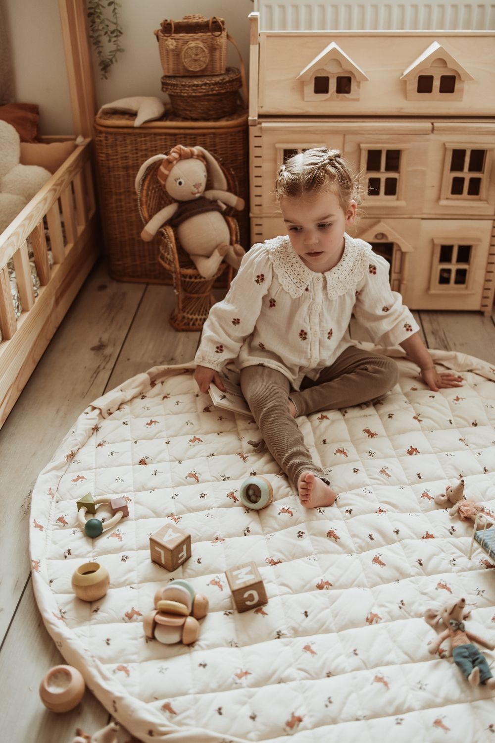Saco Play & Go SOFT Reversible Rabbits