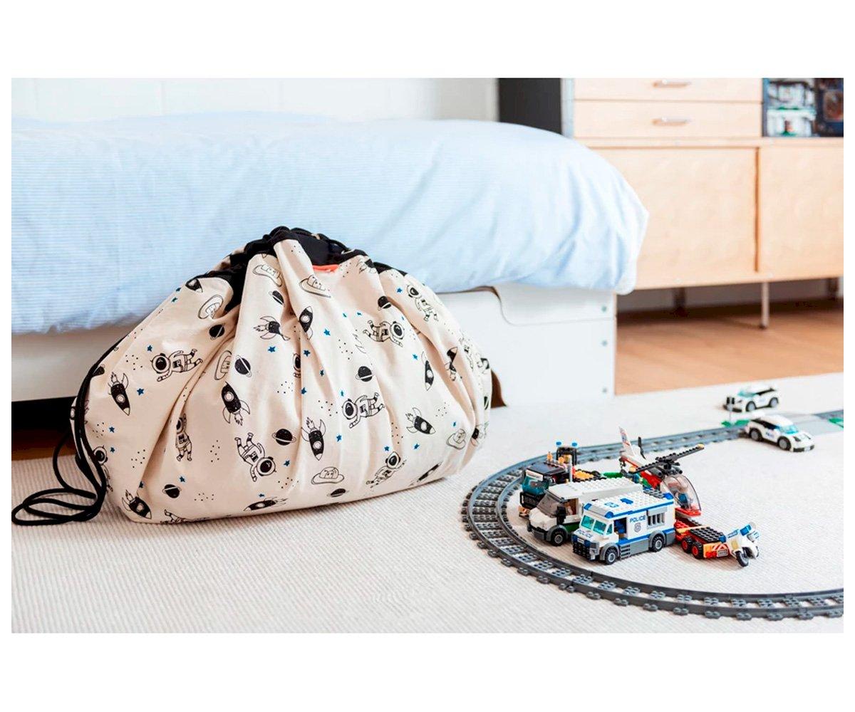 Saco Reversible Play & Go Space Glow in the Dark
