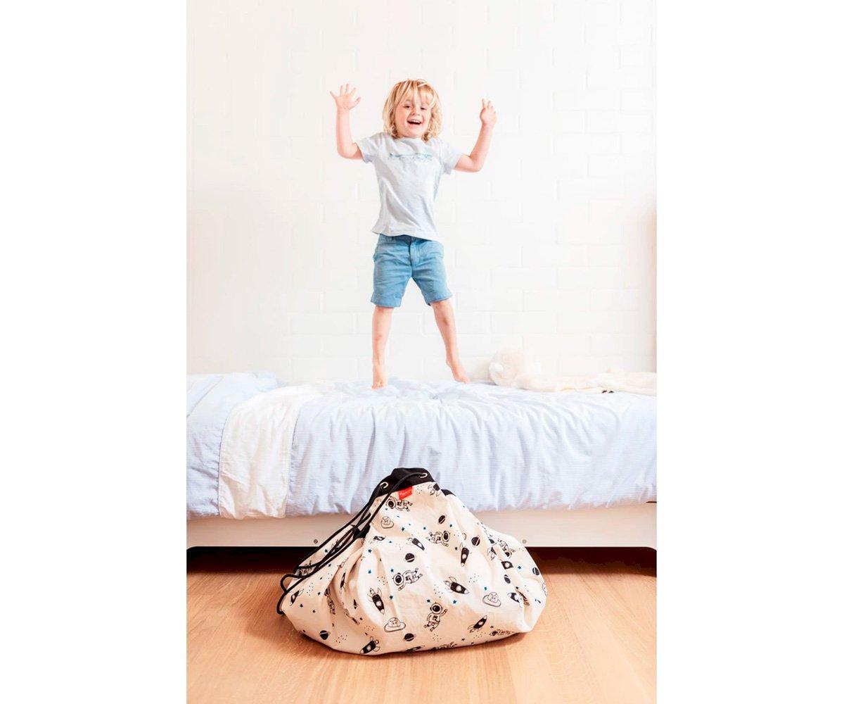 Saco Reversible Play & Go Space Glow in the Dark