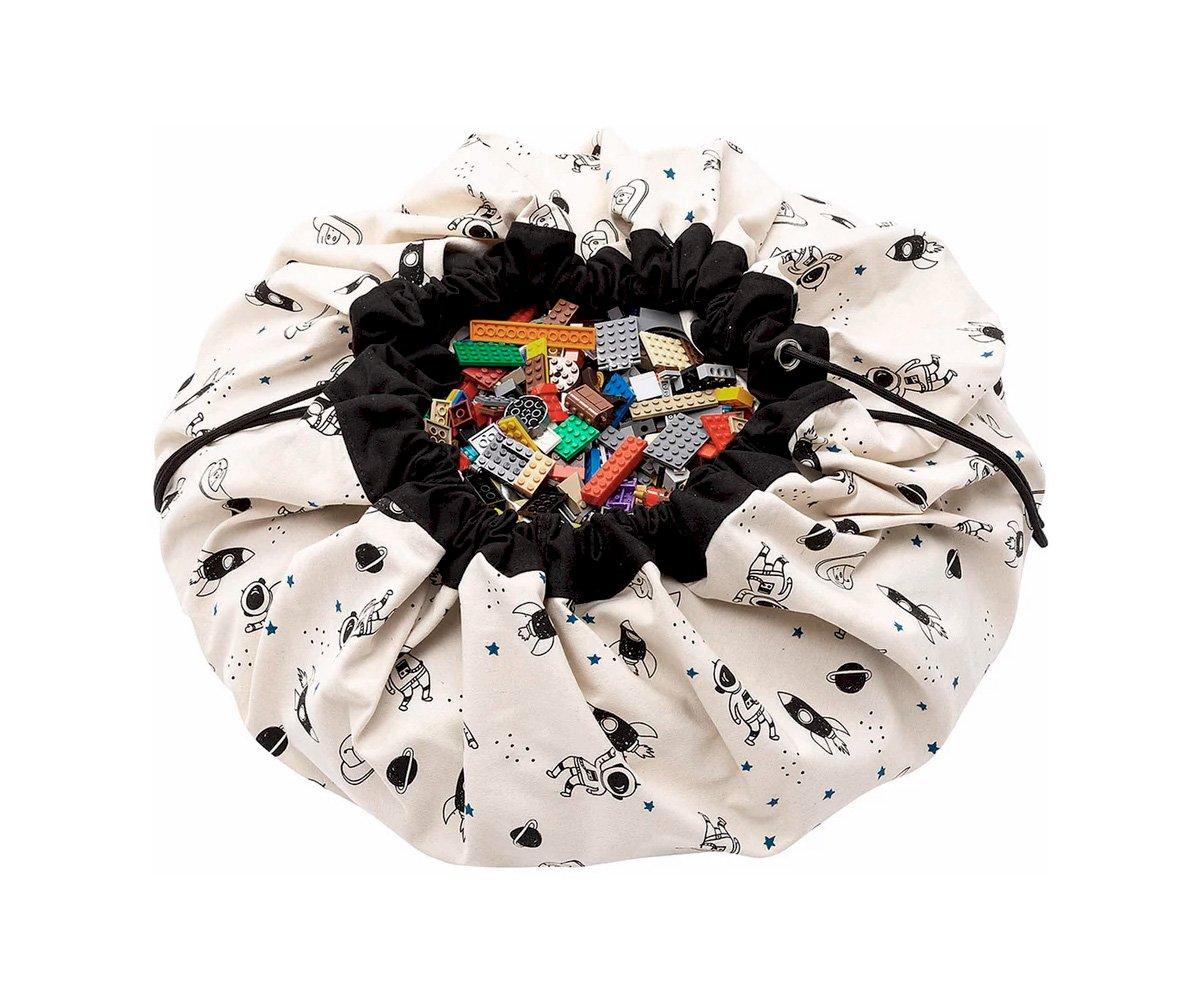 Saco Reversible Play & Go Space Glow in the Dark
