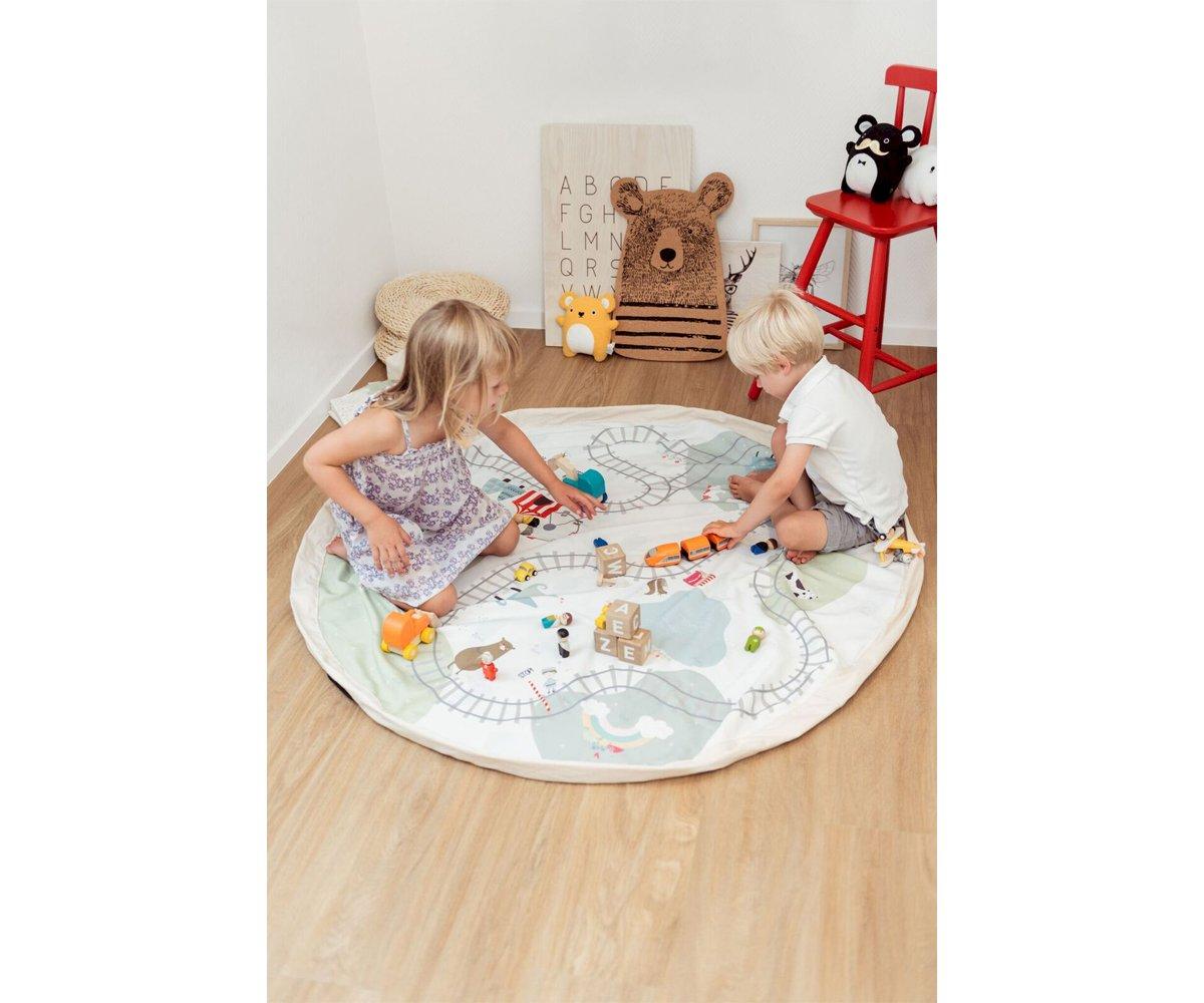Saco Reversible Play & Go Train