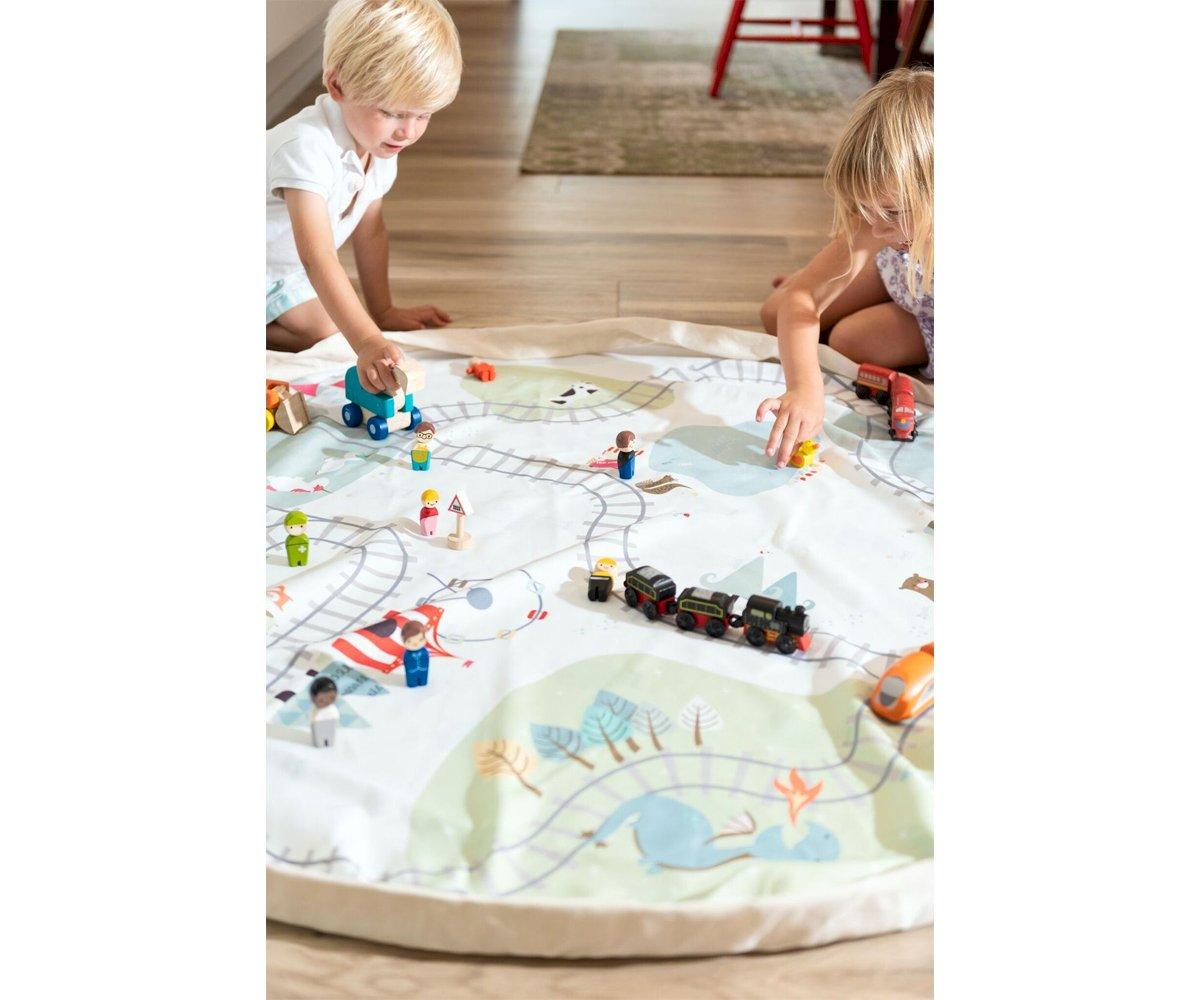 Saco Reversible Play & Go Train