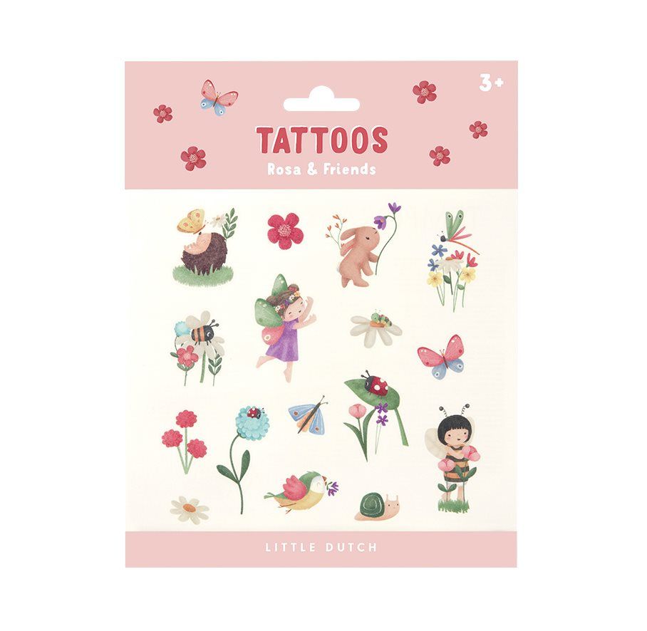 Tatuajes Rosa &amp;amp; Friends Little Dutch