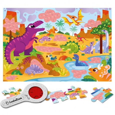 Puzzle Secreto - Dinosaurios