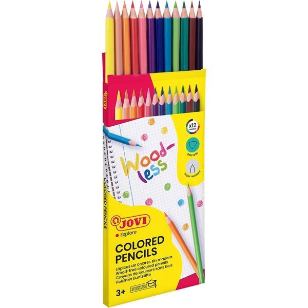 12 lápices colores