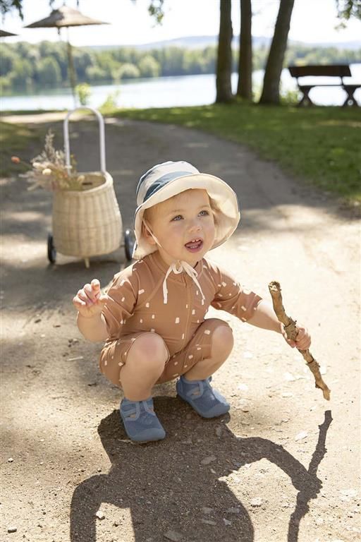 Gorro Playa Reversible UPF 80 Coral