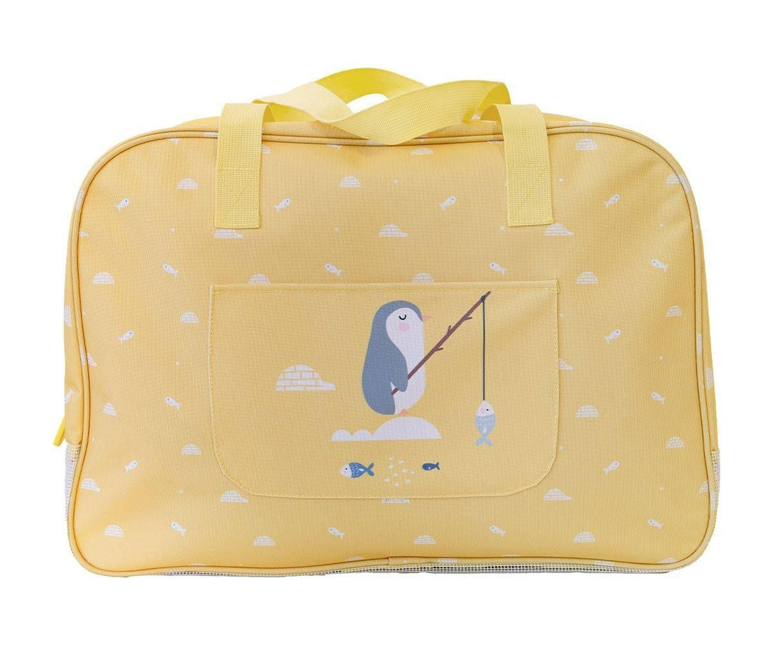 Bolso de Playa con Rejilla Penguins