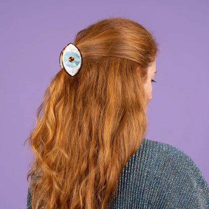 Pinza Pelo Ojo Azul Coucou Suzette