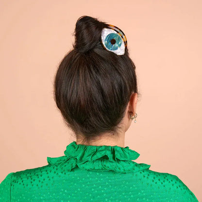 Pinza Pelo Ojo Azul Coucou Suzette
