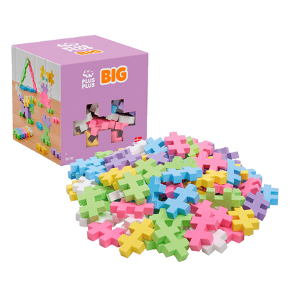 Cubo BIG Puzzle Construcciones Plus Plus 100 piezas Pastel