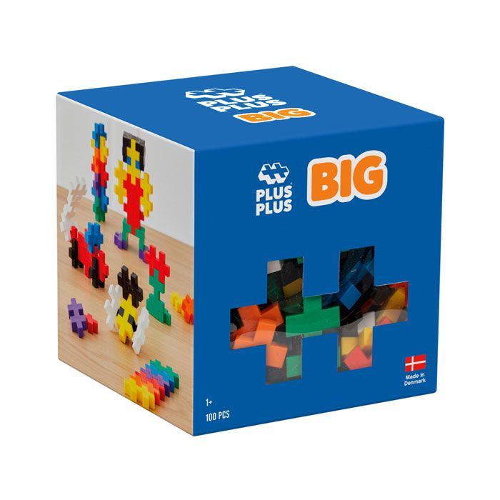 Cubo BIG Puzzle Construcciones Plus Plus 100 piezas Basic