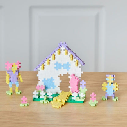 Cubo Puzzle Construcciones Plus Plus 600 piezas Pastel