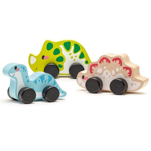 Set 3 Dinos Madera