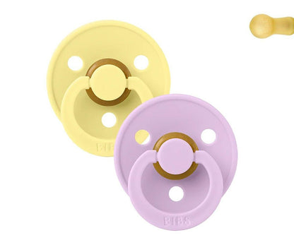 2 Chupetes BIBS Sunshine/Violet Sky
