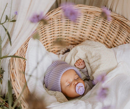 2 Chupetes BIBS Sunshine/Violet Sky
