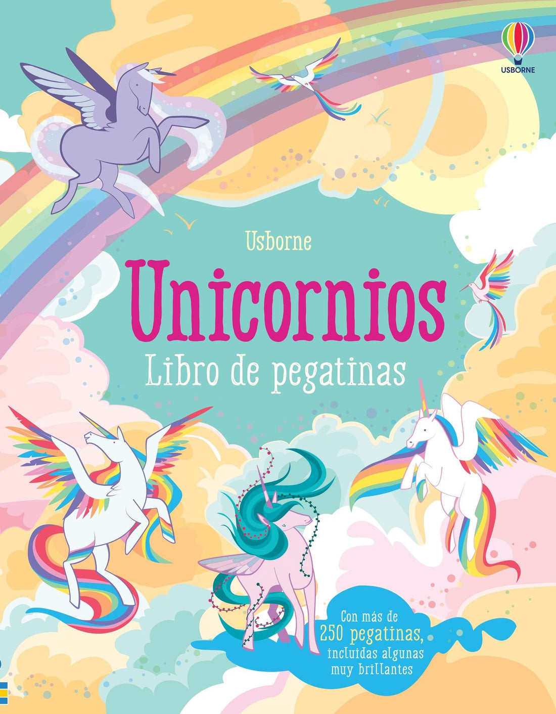 Libro Pegatinas Grande Unicornios