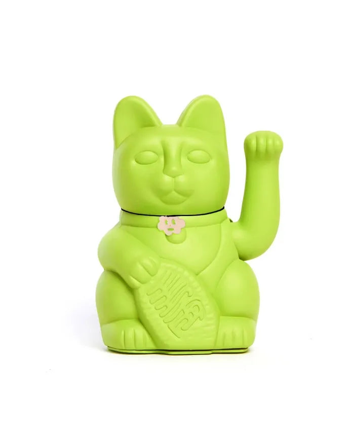 Luckycat Gato de la Suerte Chino - Verde Mojito