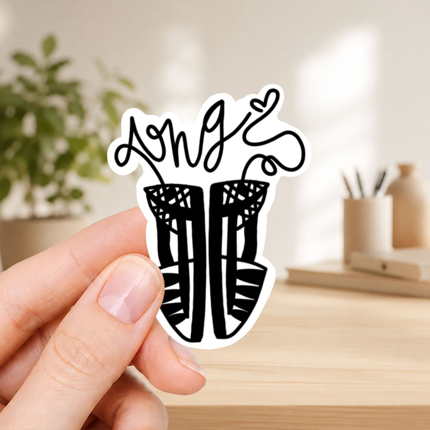 Sticker Enganxina Vinílica FM - Espardenyes