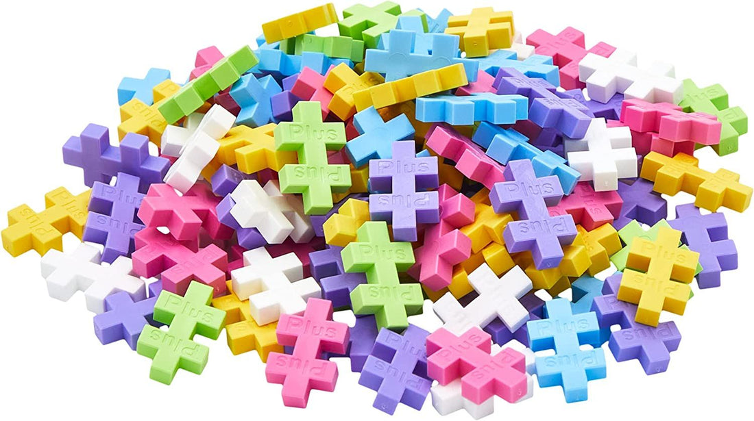 Puzzle Construcciones Plus Plus Tubo 100 Uds - Pastel