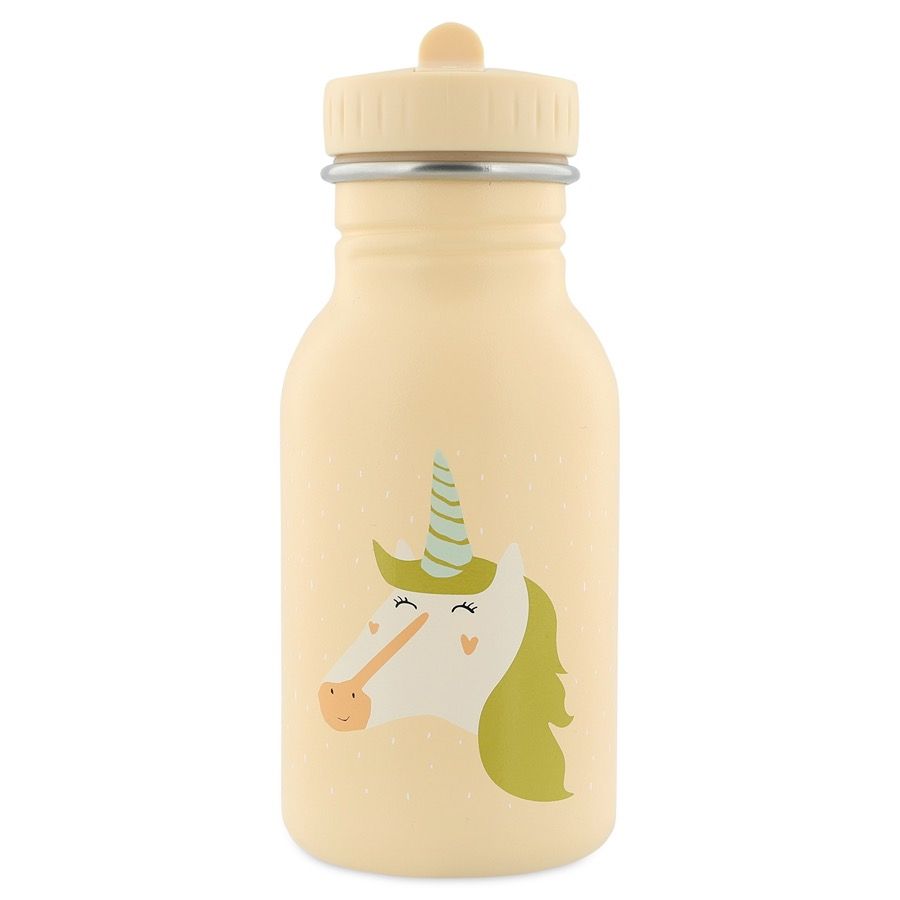 Botella Acero Pajita Unicornio 350 ml