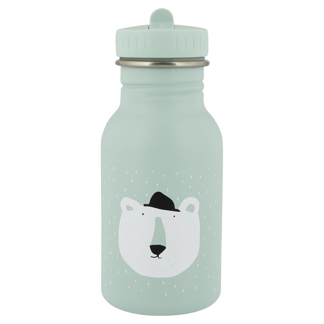 Botella Acero Pajita Mr. Polar Bear 350 ml