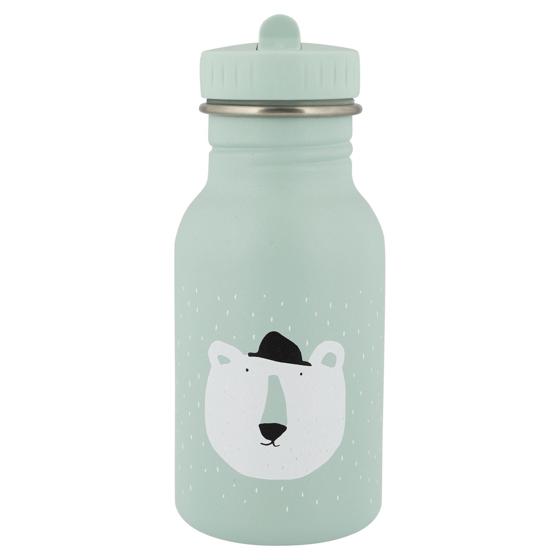 Botella Acero Pajita Mr. Polar Bear 350 ml