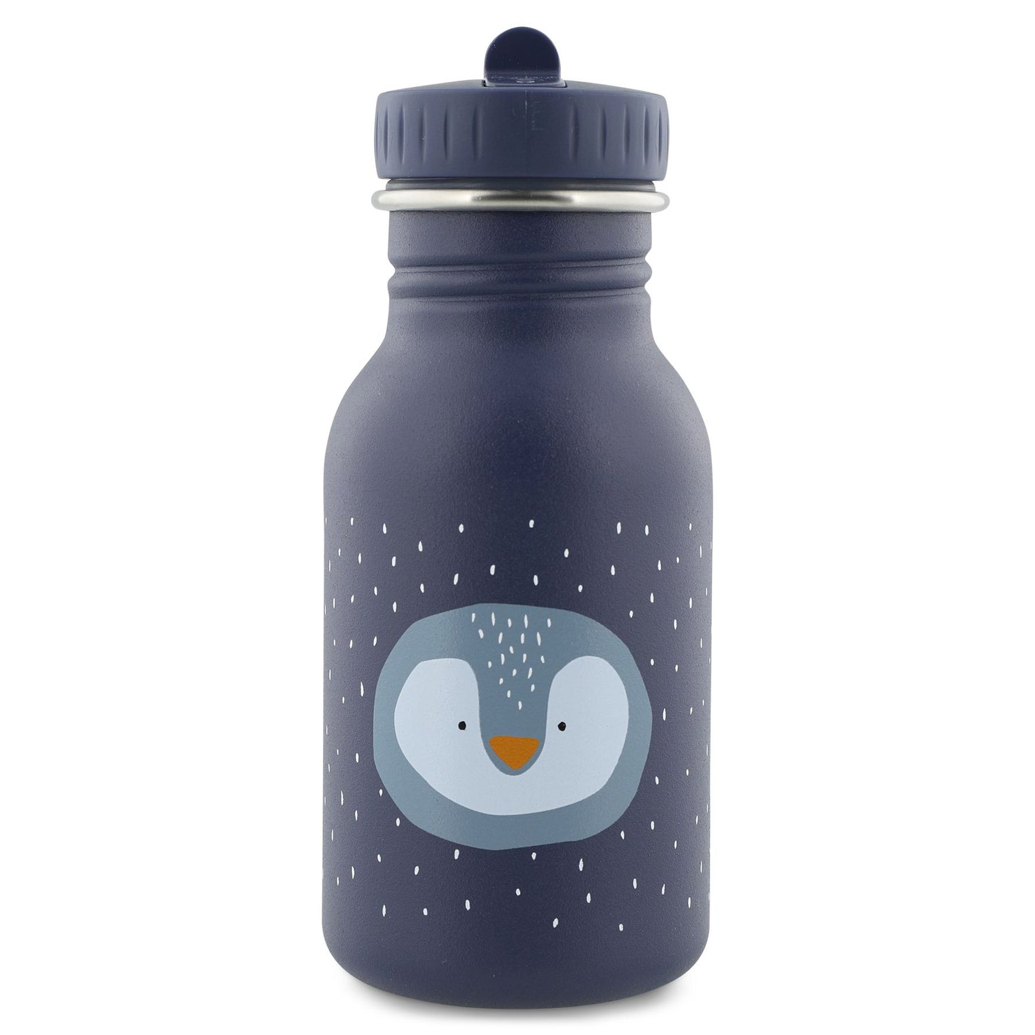 Botella Acero Pajita Mr. Penguin 350 ml